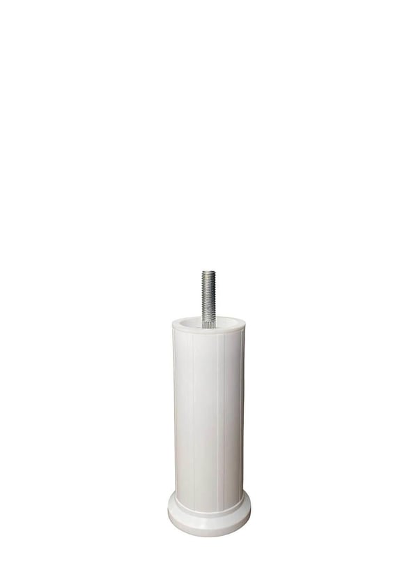 Çap 51mm 10cm Saplama Vidalı Plastik Ayarlı Baza Dolap Ayağı Teknobutik.com'da