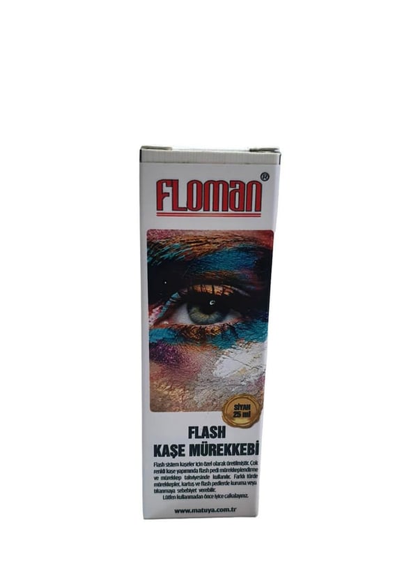 Floman Flash Kaşe Mürekkebi Siyah Teknobutik.com'da