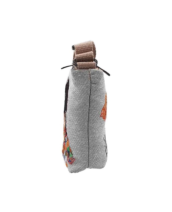 Frda Desenli Goblen Dokuma Postacı Çantası