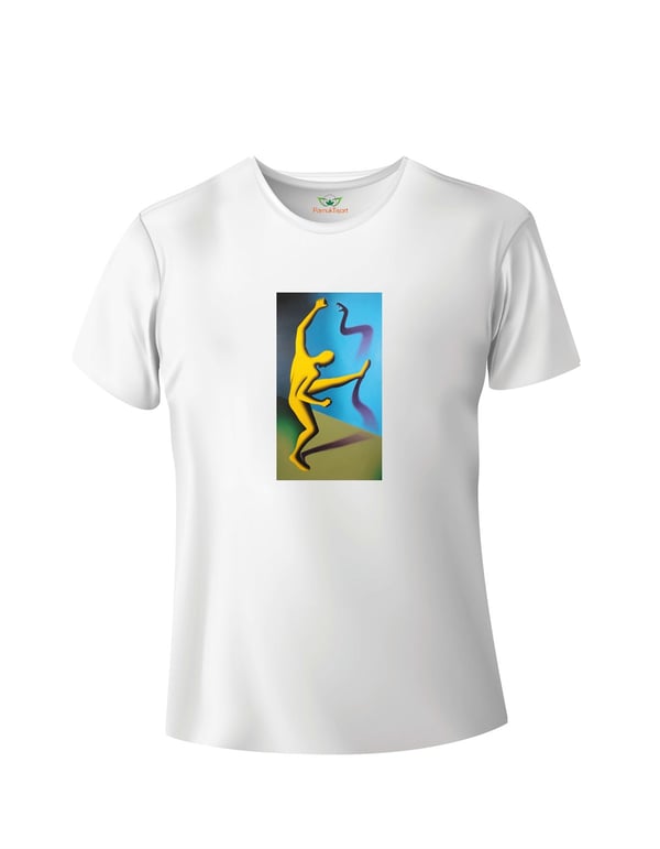 Gölgeler Ne Anlatır Baskılı Basic Tshirt