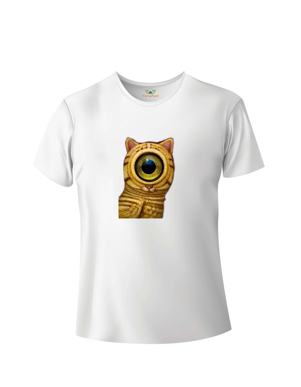 Gözünü Aç Baskılı Basic Tshirt