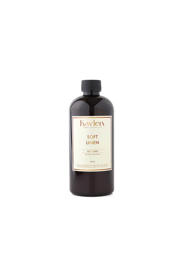 Kavlen Soft Linen Çubuklu Oda Kokusu Yedek Şişe 500ml Teknobutik.com'da