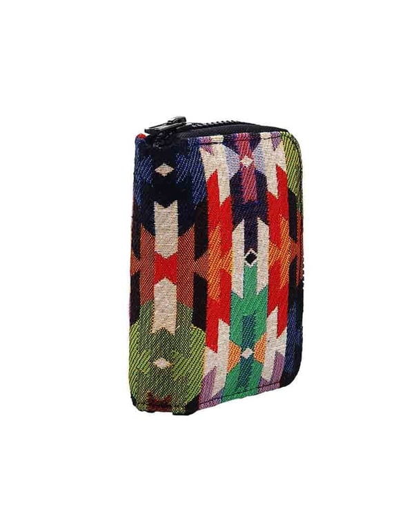 Kilim Desenli Goblen Dokuma  El ve Para Cüzdanı