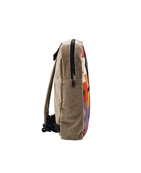 Kilim Desenli Goblen Dokuma Sırt Çantası