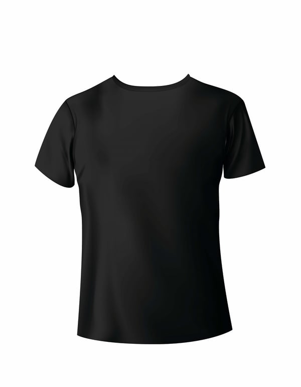 Korku Baskılı Basic Tshirt