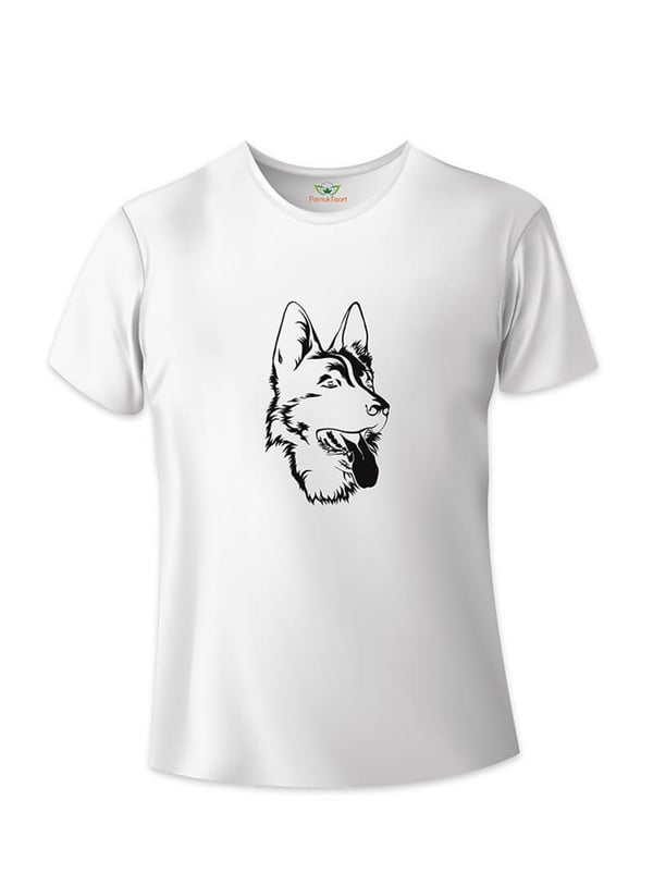 Kurt Baskılı Basic Tshirt Teknobutik.com'da