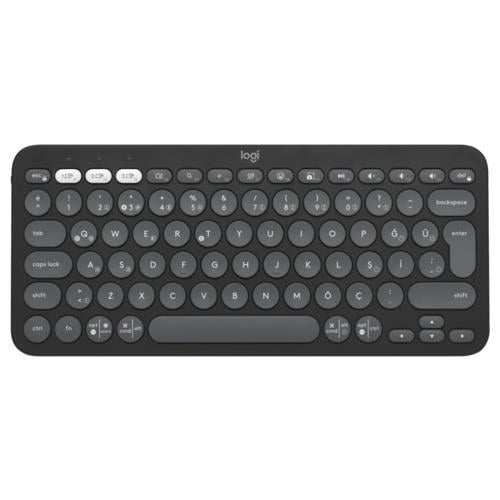 Logitech K380S Pebble Keys 2 Bluetooth Klavye Grafit 920-011859 Teknobutik.com'da