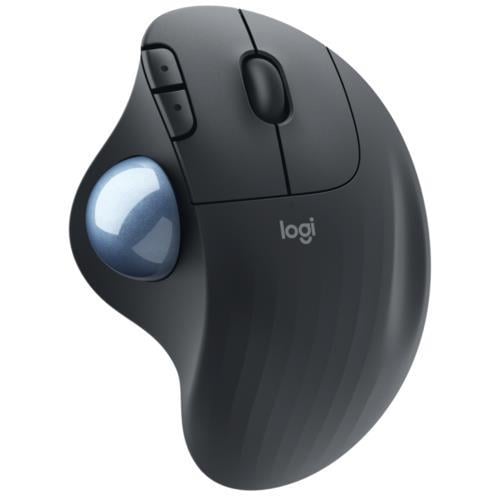 Logitech M575 Ergo Trackball Mouse Kurumsal Siyah Gri 910-006221 Teknobutik.com'da