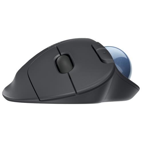 Logitech M575 Ergo Trackball Mouse Kurumsal Siyah Gri 910-006221 Teknobutik.com'da
