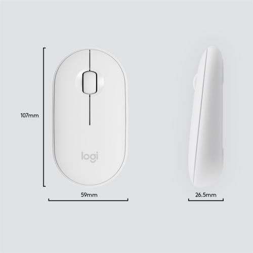 Logitech MK470 Klavye Mouse Kablosuz Beyaz 920-009436 Teknobutik.com'da