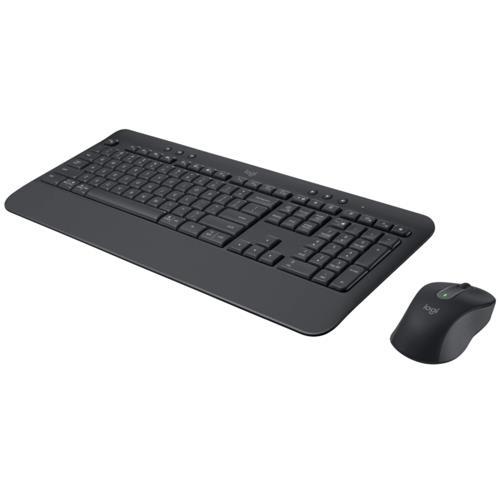 Logitech MK650 Kurumsal Klavye Mouse Kablosuz Siyah 920-011000 Teknobutik.com'da