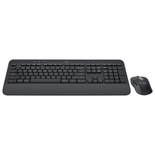 Logitech MK650 Kurumsal Klavye Mouse Kablosuz Siyah 920-011000 Teknobutik.com'da