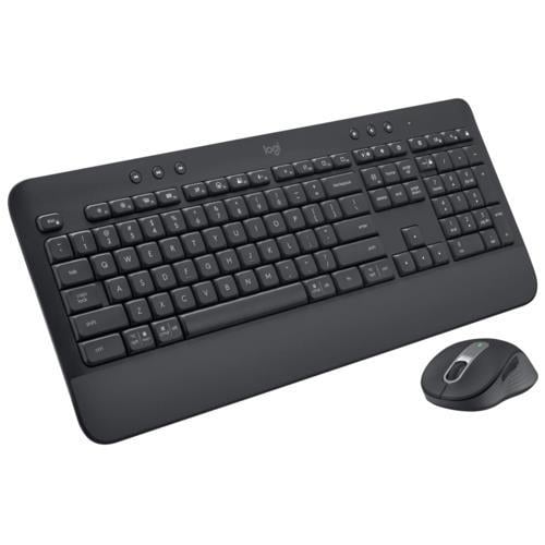 Logitech MK650 Kurumsal Klavye Mouse Kablosuz Siyah 920-011000 Teknobutik.com'da