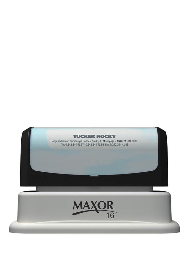 Maxor K-16 13x67 Kendinden Mürekkepli Kaşe Teknobutik.com'da