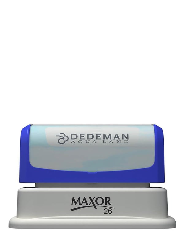 Maxor K-26 17x67 Flash Sistem Kendinden Mürekkepli Kaşe Teknobutik.com'da