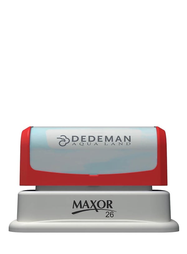Maxor K-26 17x67 Flash Sistem Kendinden Mürekkepli Kaşe Teknobutik.com'da
