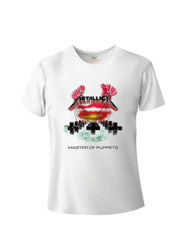 Metalika2 Baskılı Basic Tshirt