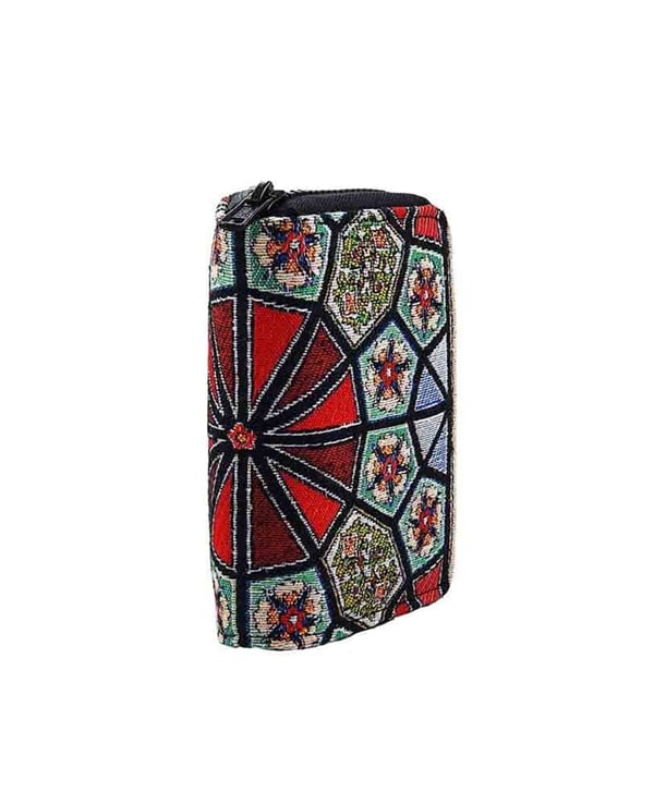 Osmanlı Kilim Desenli Çok Amaçlı Para Cüzdanı
