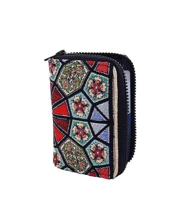Osmanlı Kilim Desenli Çok Amaçlı Para Cüzdanı