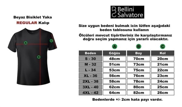 Pices Balık Burcu Baskılı Regular Normal Kalıp Tshirt