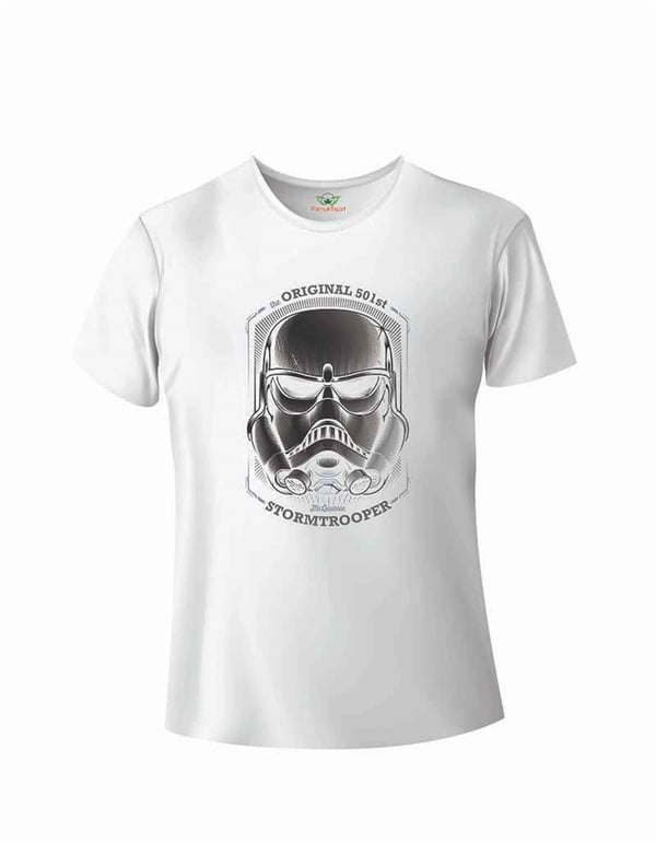 Stron-Troper Desen Baskılı Basic Tshirt