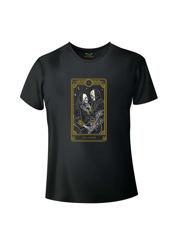 The Lovers Basklı Basic Tshirt