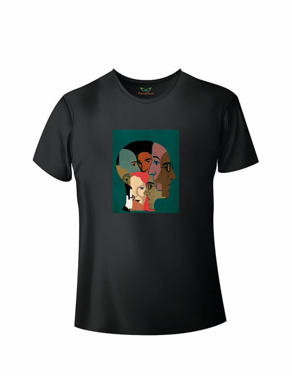 Zorlukla Başa Çıkmak Baskılı Regular Kalıp Tshirt