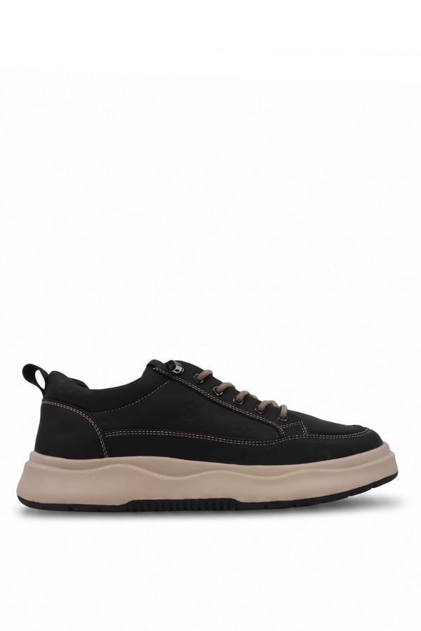Camelu Calm Erkek Sneakers Ayakkabı Siyah