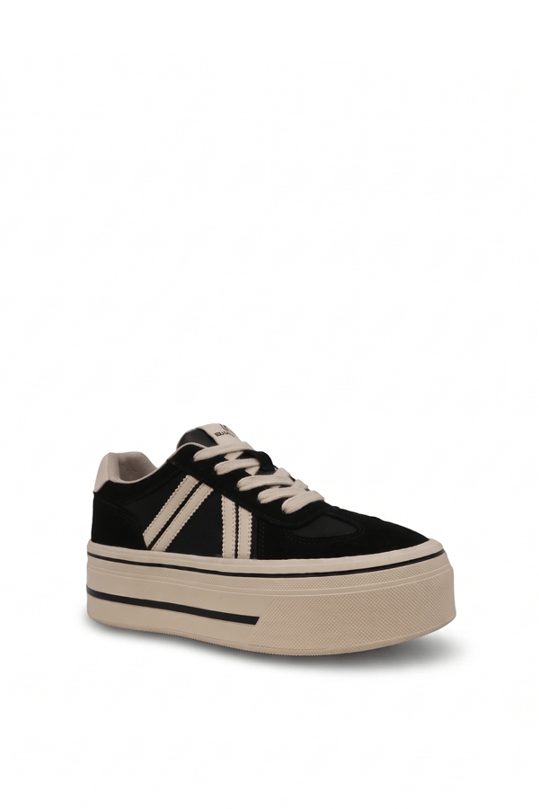 Evoll 1127 Kadın Sneakers Ayakkabı Siyah