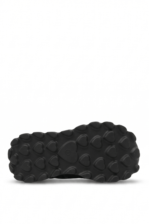 Ewoll 1106 Gizli Topuk Kadın Sneakers Ayakkabı Siyah