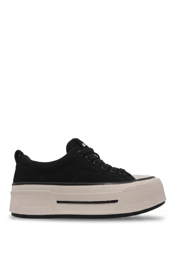 Ewoll 1109 Kadın Sneakers Ayakkabı Siyah
