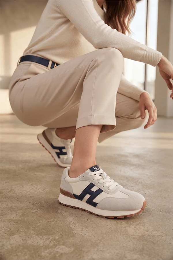 Ewoll 1135 Kadın Sneakers Ayakkabı Beyaz