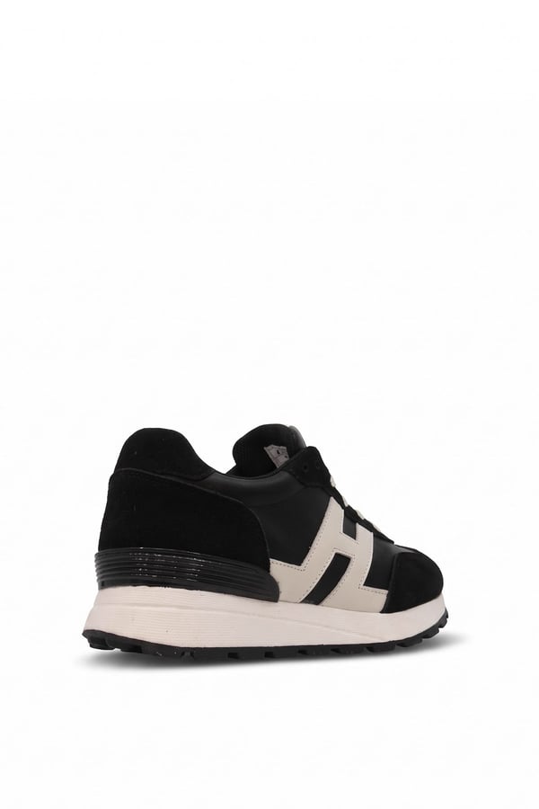 Ewoll 1135 Kadın Sneakers Ayakkabı Siyah -Beyaz