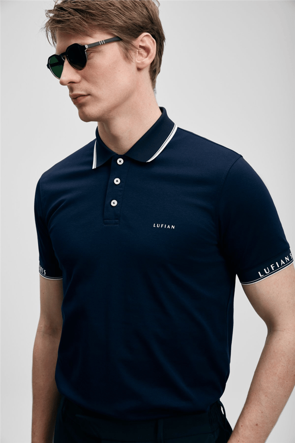 Lufian 111040251 Hold Erkek Polo Tişört Lacivert