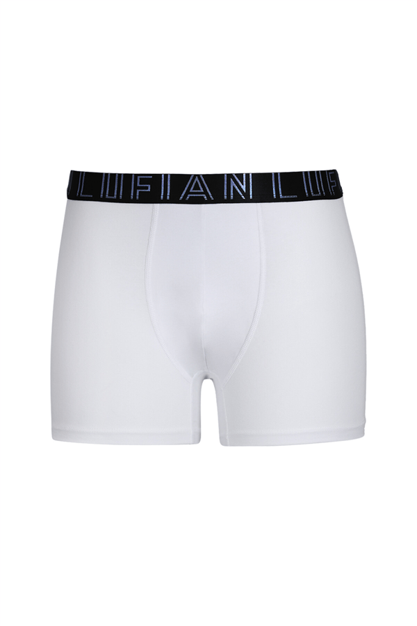 Lufian 111080026 Zeg Erkek  Boxer Beyaz