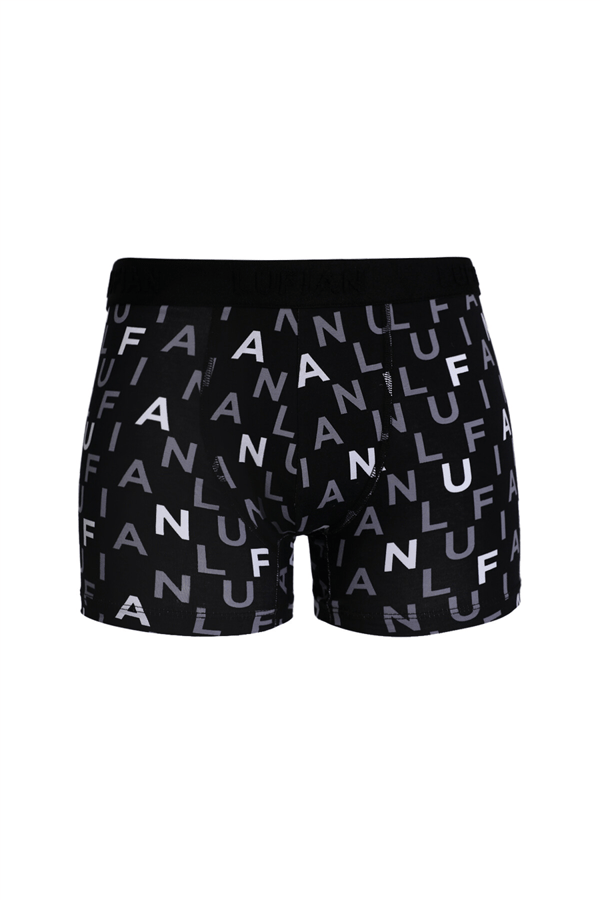 Lufian 111080030 Rose Erkek  Boxer Siyah