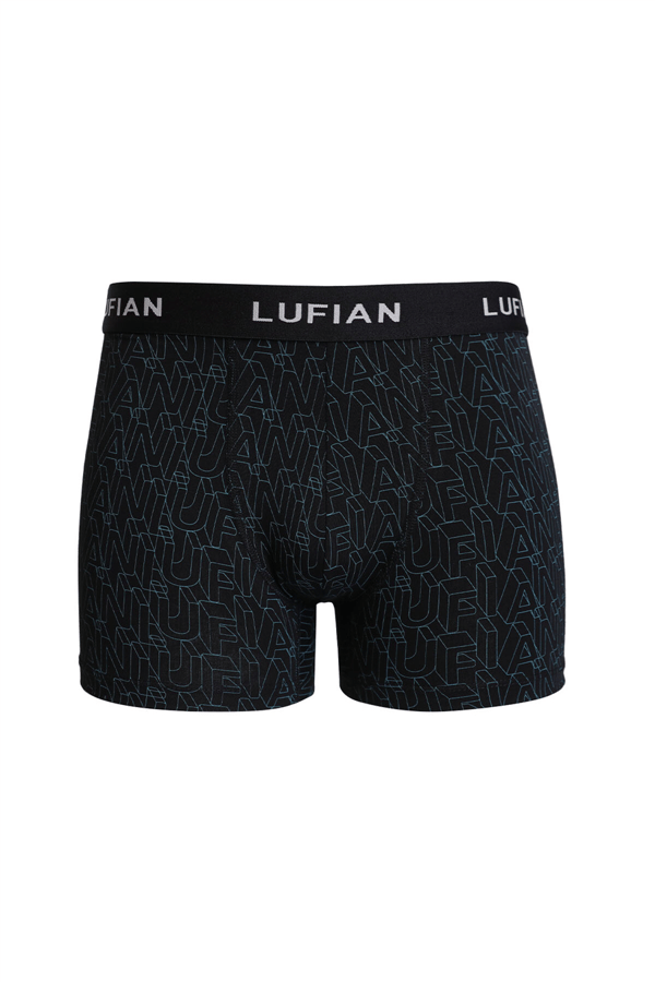 Lufian 111080031 Anka Erkek  Boxer Siyah