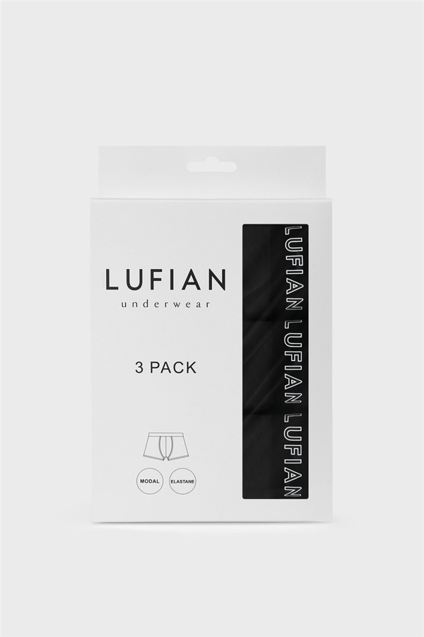 Lufian 111080035 Mark 3 Adet Erkek  Boxer Siyah