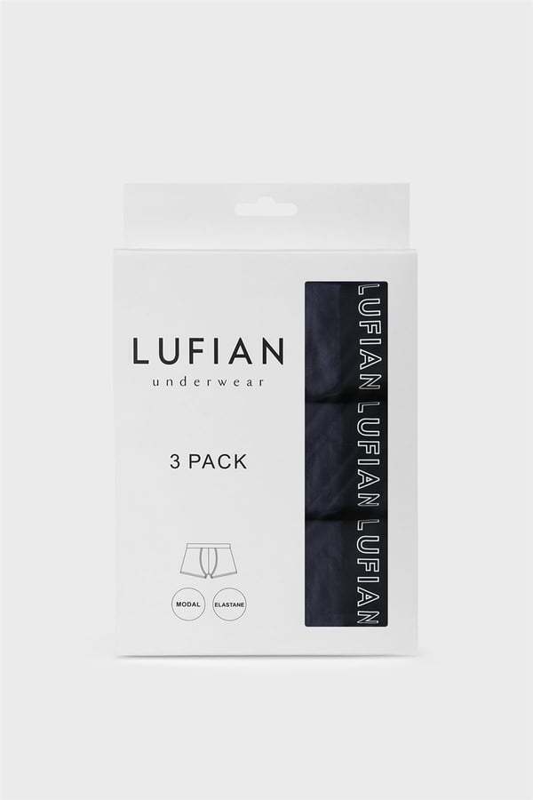 Lufian 111080035 Mark 3 Adet Erkek  Boxer Lacivert