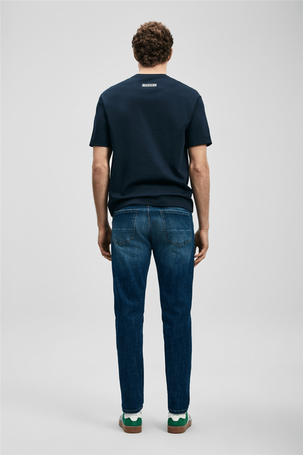 Lufian 111200224 Miguel Erkek Denim Pantolon İndigo