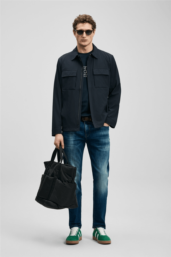 Lufian 111200224 Miguel Erkek Denim Pantolon İndigo