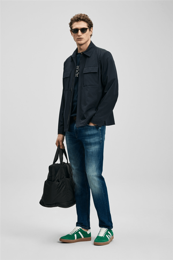 Lufian 111200224 Miguel Erkek Denim Pantolon İndigo