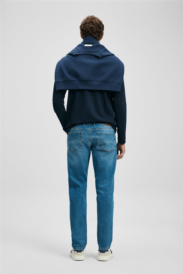 Lufian 111200230 Vernom Erkek Denim Pantolon Açık Mavi