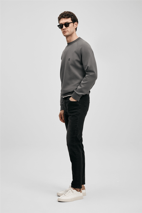 Lufian 111200242 Wiliam Erkek Denim Pantolon Antrasit