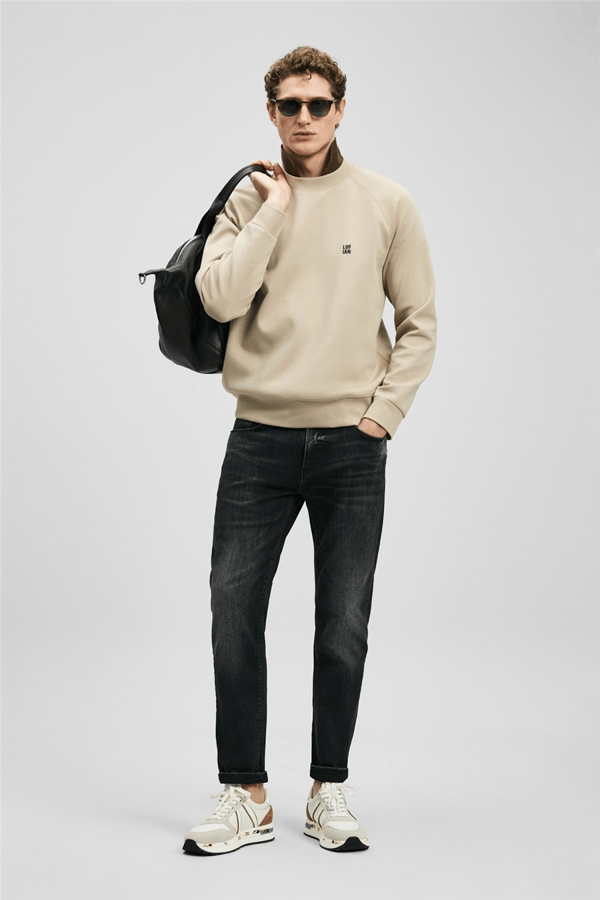 Lufian 111200243 Luta Erkek Denim Pantolon Antrasit