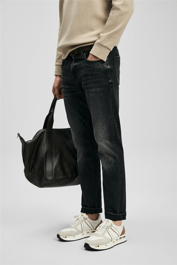 Lufian 111200243 Luta Erkek Denim Pantolon Antrasit