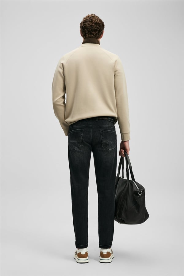Lufian 111200243 Luta Erkek Denim Pantolon Antrasit