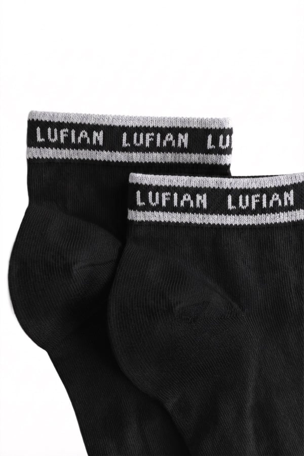 Lufian 111260139 Steffy Erkek Çorap Siyah - Gri