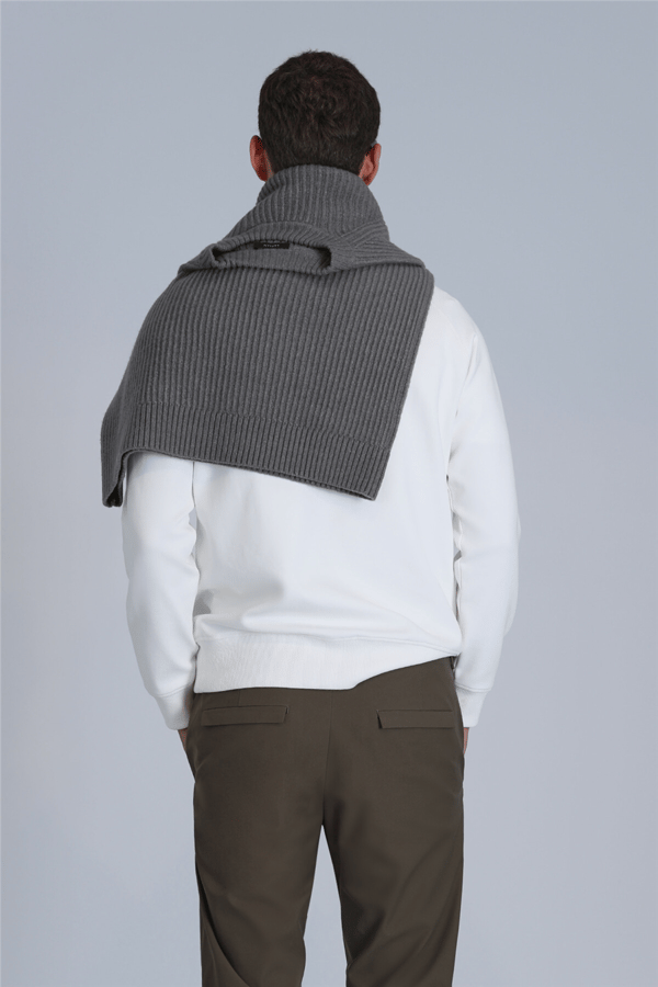Lufian 112030131 Focus Erkek Sweatshirt Kırık Beyaz