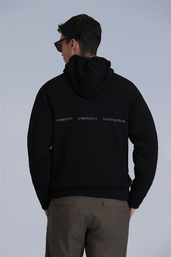 Lufian 112030152 Brave Erkek Sweatshirt Siyah